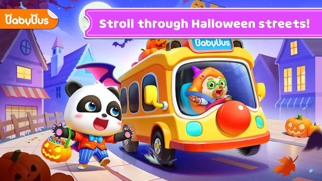 Скачать взлом Baby Panda's School Bus  [МОД Unlimited Money] — полная версия apk на Андроид screen 1