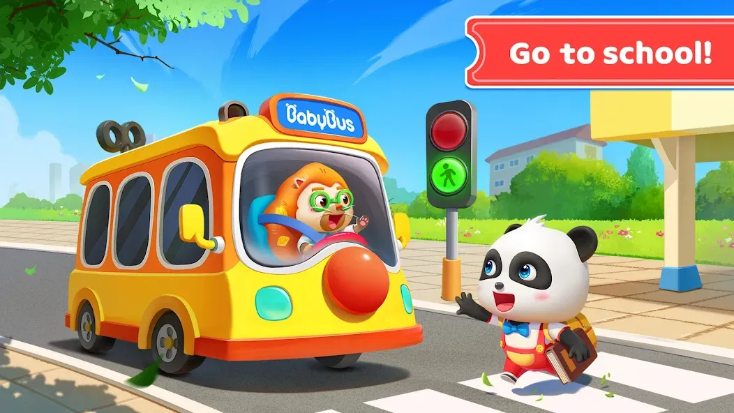 Скачать взлом Baby Panda's School Bus  [МОД Unlimited Money] — полная версия apk на Андроид screen 4