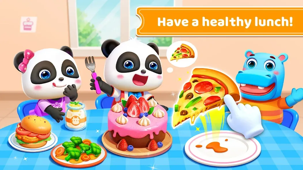 Скачать взлом Baby Panda's School Bus  [МОД Unlimited Money] — полная версия apk на Андроид screen 5