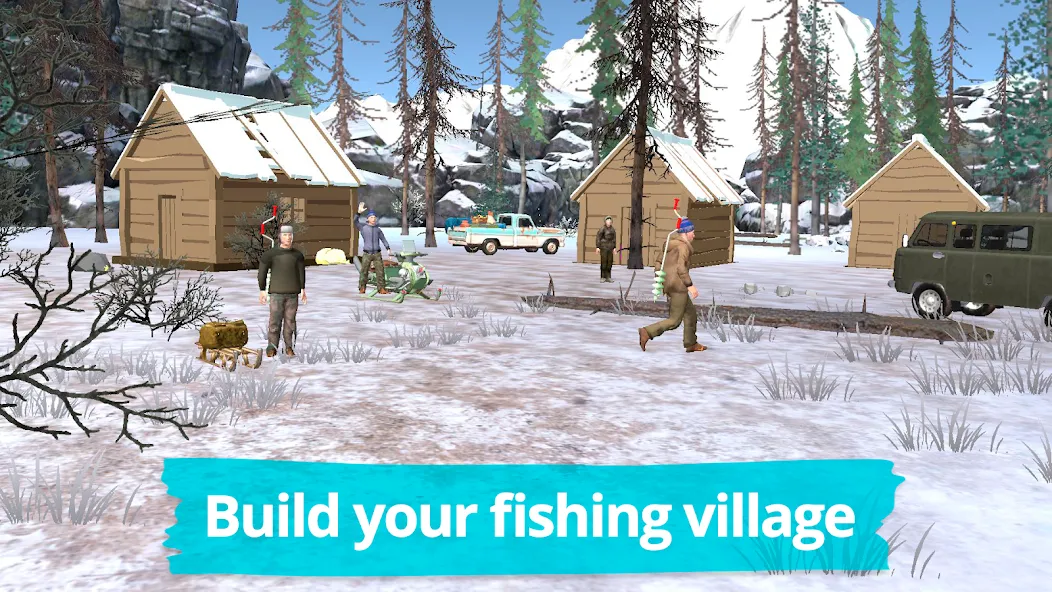 Скачать взлом Fishing in the Winter. Lakes.  [МОД Бесконечные монеты] — последняя версия apk на Андроид screen 2