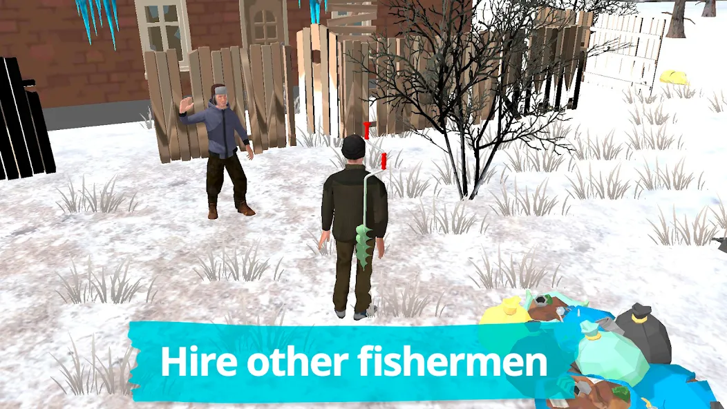 Скачать взлом Fishing in the Winter. Lakes.  [МОД Бесконечные монеты] — последняя версия apk на Андроид screen 3