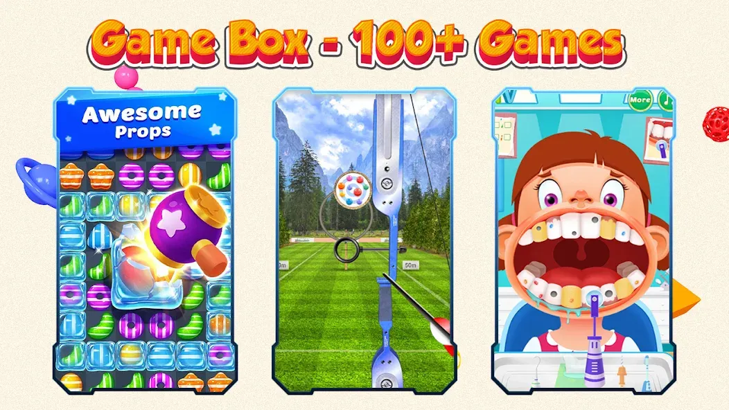 Взлом Game Box — 100+ Games (Гейм Бокс)  [МОД Unlocked] — полная версия apk на Андроид screen 2