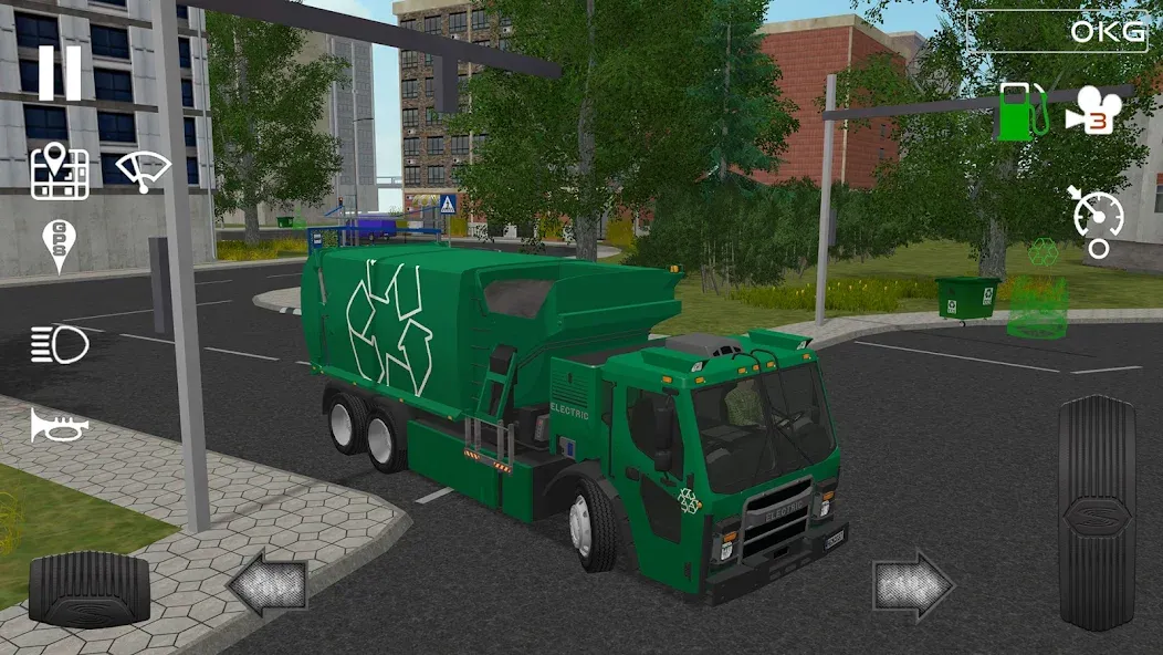 Скачать взлом Trash Truck Simulator (Трэш Трак Симулятор)  [МОД Много денег] — последняя версия apk на Андроид screen 2