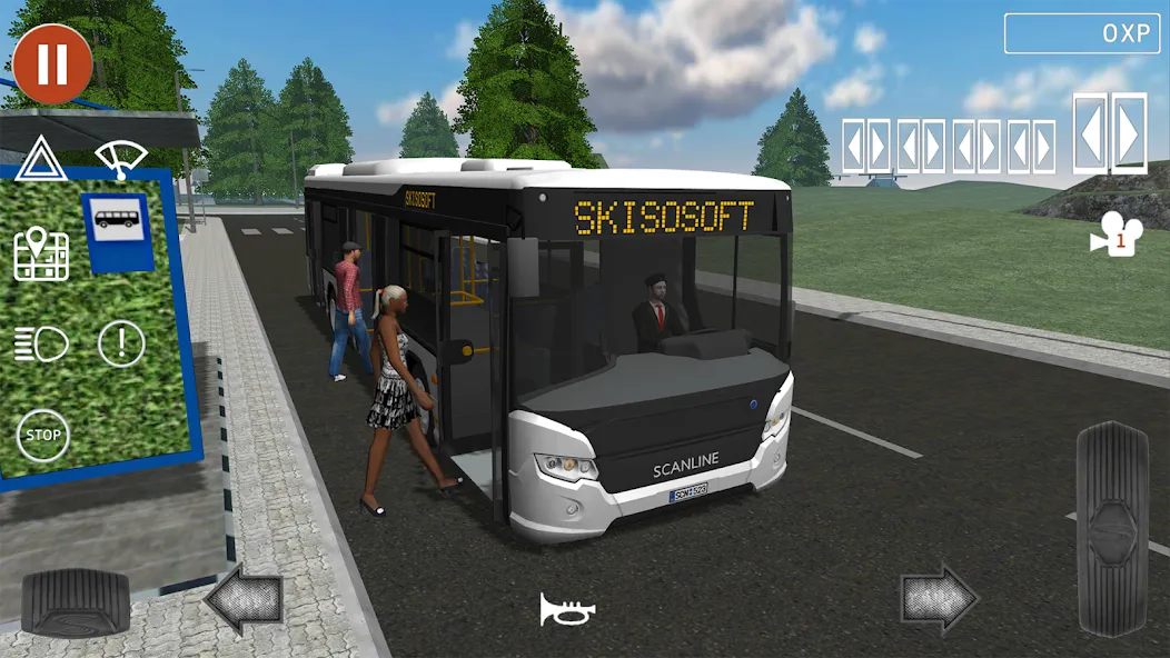 Скачать взлом Public Transport Simulator (Паблик Транспорт Симулятор)  [МОД Много монет] — полная версия apk на Андроид screen 3