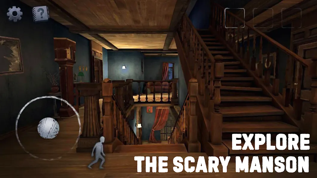 Взломанная Scary Mansion: Horror Game 3D  [МОД Unlocked] — полная версия apk на Андроид screen 2