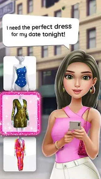 Скачать взломанную Fashion Makeover Stylist Game  [МОД Unlimited Money] — стабильная версия apk на Андроид screen 3