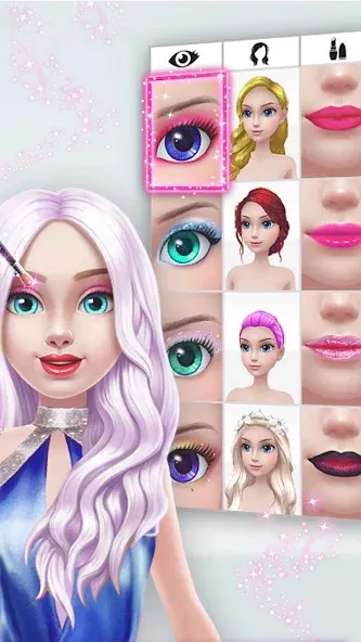 Скачать взломанную Fashion Makeover Stylist Game  [МОД Unlimited Money] — стабильная версия apk на Андроид screen 4