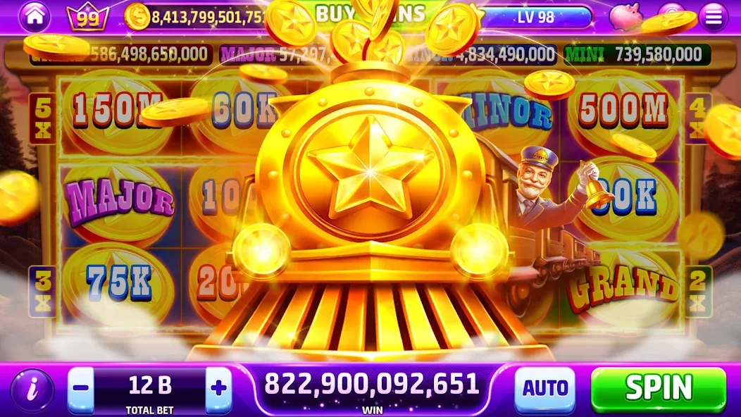 Взломанная Golden Casino — Slots Games (Голден Казино)  [МОД Unlimited Money] — стабильная версия apk на Андроид screen 3