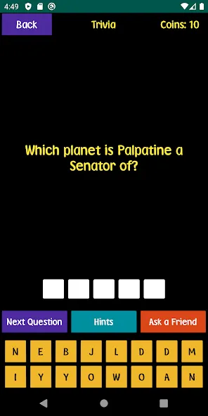 Взломанная Quiz For SW Fans (Квиз для фанатов ЗВЗ)  [МОД Mega Pack] — стабильная версия apk на Андроид screen 1