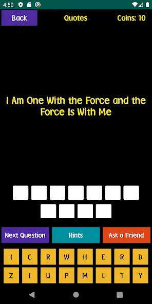 Взломанная Quiz For SW Fans (Квиз для фанатов ЗВЗ)  [МОД Mega Pack] — стабильная версия apk на Андроид screen 4