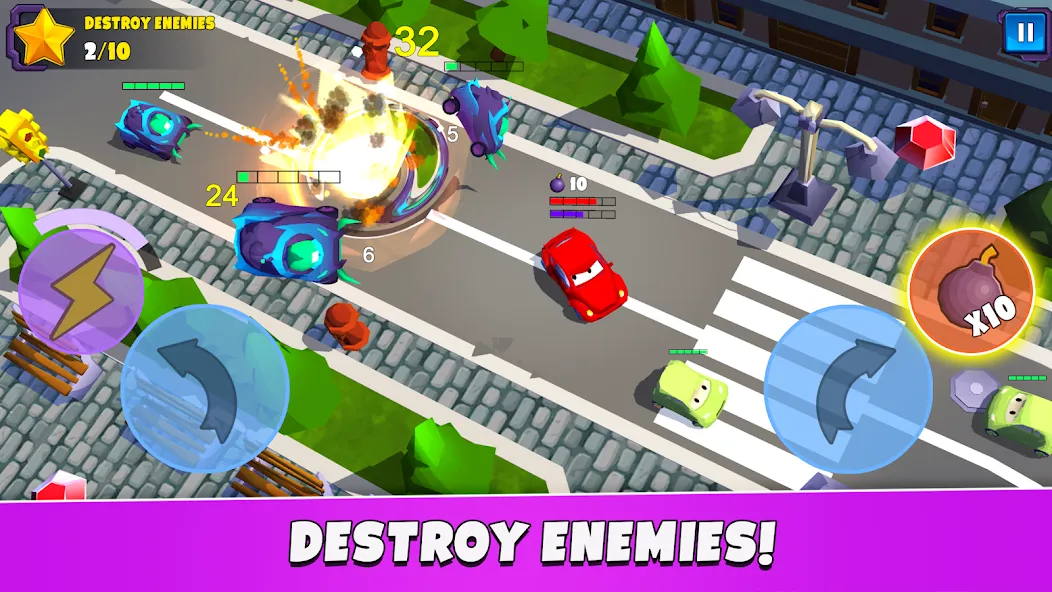 Взломанная Car Eats Car 5 — Battle Arena (С тс Са 5)  [МОД Все открыто] — полная версия apk на Андроид screen 1