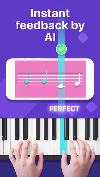 Взломанная Simpia: Learn Piano Fast (Симпиа)  [МОД Все открыто] — полная версия apk на Андроид screen 3