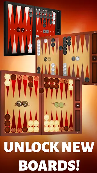 Взлом Backgammon Offline  [МОД Бесконечные монеты] — стабильная версия apk на Андроид screen 1