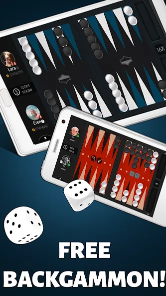 Взлом Backgammon Offline  [МОД Бесконечные монеты] — стабильная версия apk на Андроид screen 2