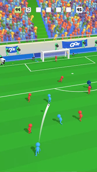 Скачать взлом Super Goal: Fun Soccer Game (Супер Гол)  [МОД Menu] — стабильная версия apk на Андроид screen 4