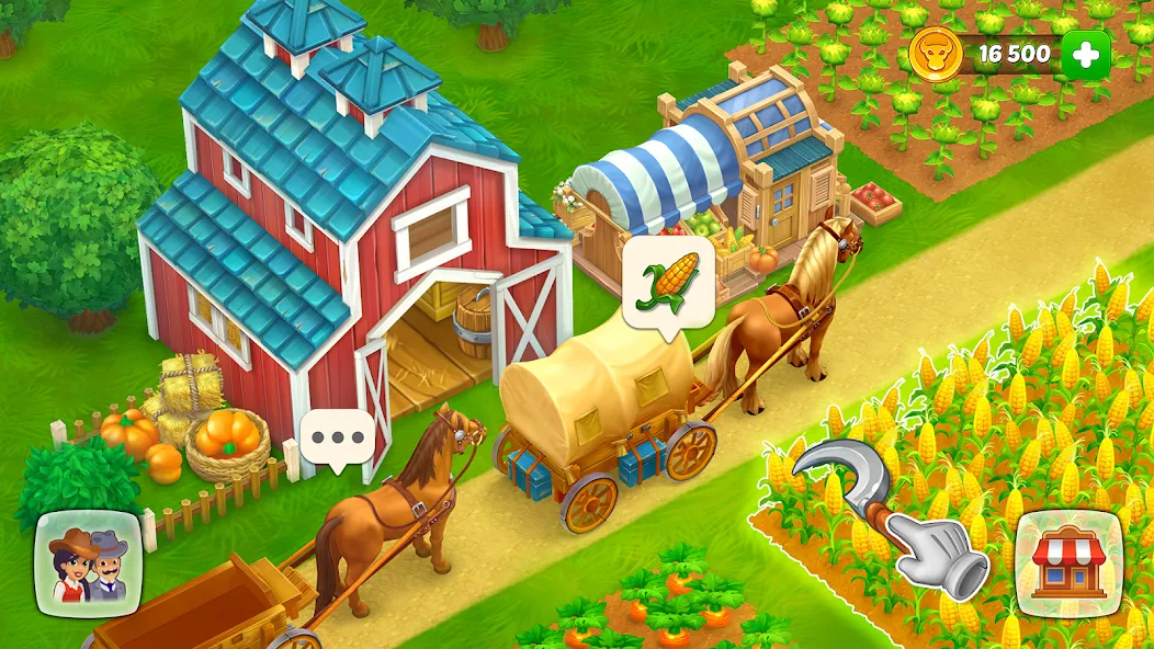 Взломанная Wild West: Farm Town Build (Уайлд Вест)  [МОД Бесконечные монеты] — полная версия apk на Андроид screen 5