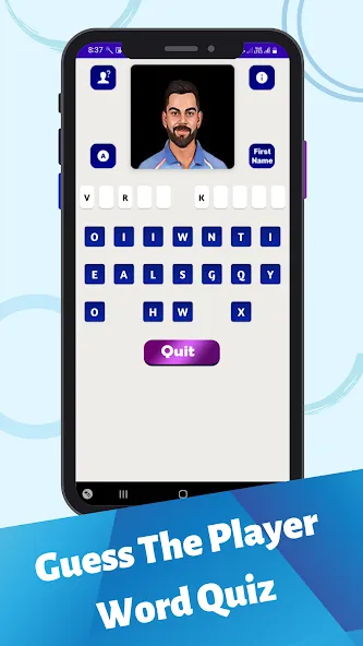 Взлом Cricket Quiz Game (Крикет Викторина Т20)  [МОД Menu] — стабильная версия apk на Андроид screen 2