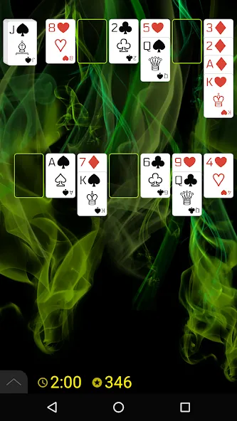 Взломанная All In a Row Solitaire (Ол ин э Роу Солитер)  [МОД Menu] — последняя версия apk на Андроид screen 3