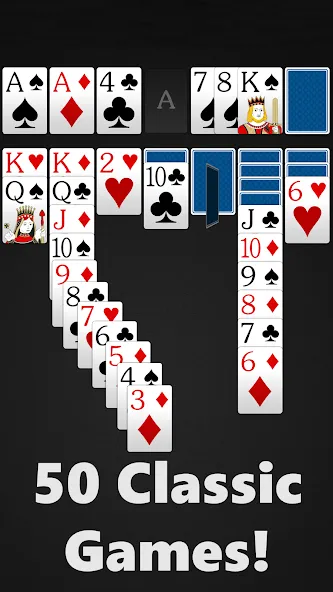 Взлом Solitaire — Classic Card Games (Солитер)  [МОД Unlimited Money] — стабильная версия apk на Андроид screen 3