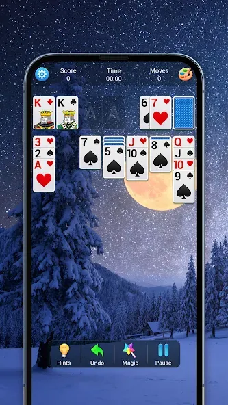 Скачать взломанную Solitaire, Klondike Card Games  [МОД Меню] — последняя версия apk на Андроид screen 3