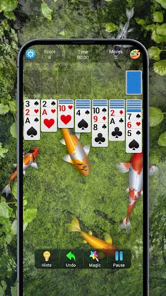 Скачать взломанную Solitaire, Klondike Card Games  [МОД Меню] — последняя версия apk на Андроид screen 5