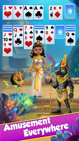 Взлом Solitaire — Klondike Card Game (Солитер)  [МОД Menu] — стабильная версия apk на Андроид screen 4