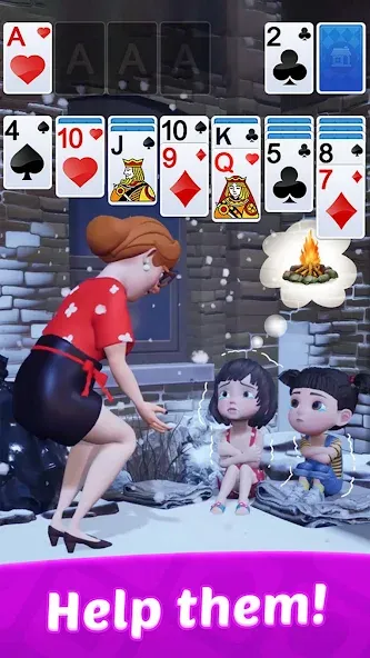 Взломанная Solitaire: Card Games  [МОД Все открыто] — полная версия apk на Андроид screen 4