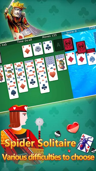 Скачать взломанную klondike solitaire :card shark  [МОД Unlimited Money] — стабильная версия apk на Андроид screen 1