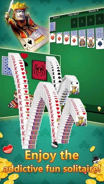 Скачать взломанную klondike solitaire :card shark  [МОД Unlimited Money] — стабильная версия apk на Андроид screen 3