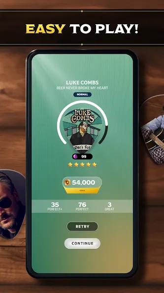 Взлом Country Star: Music Game (кантри стар)  [МОД Бесконечные монеты] — полная версия apk на Андроид screen 5