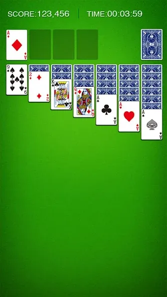 Взломанная Classic Solitaire: Card Games  [МОД Бесконечные деньги] — стабильная версия apk на Андроид screen 1