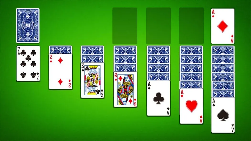 Взломанная Classic Solitaire: Card Games  [МОД Бесконечные деньги] — стабильная версия apk на Андроид screen 2