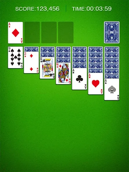 Взломанная Classic Solitaire: Card Games  [МОД Бесконечные деньги] — стабильная версия apk на Андроид screen 3