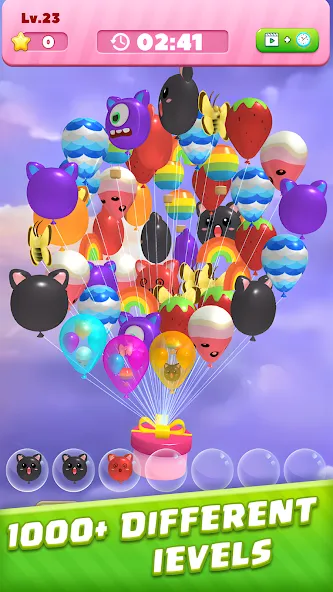 Скачать взломанную Bubble Burst：Match 3D  [МОД Mega Pack] — последняя версия apk на Андроид screen 1