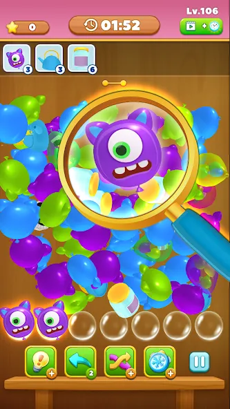 Взломанная Match Triple Balloon (Матч Тройной Шарик)  [МОД Unlocked] — полная версия apk на Андроид screen 3