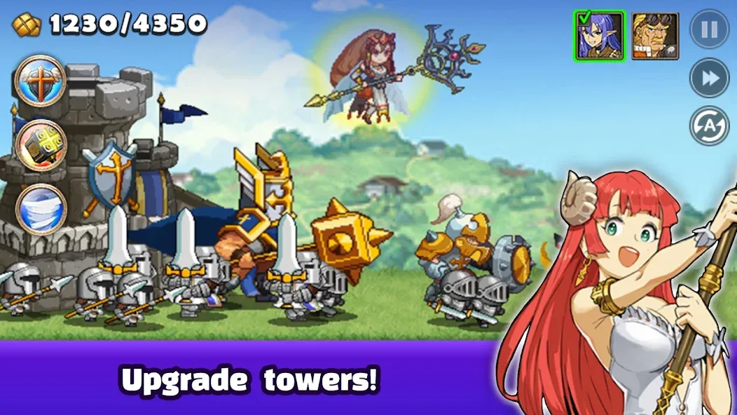 Взлом Kingdom Wars — Tower Defense (Кингдом Варс)  [МОД Unlocked] — последняя версия apk на Андроид screen 2