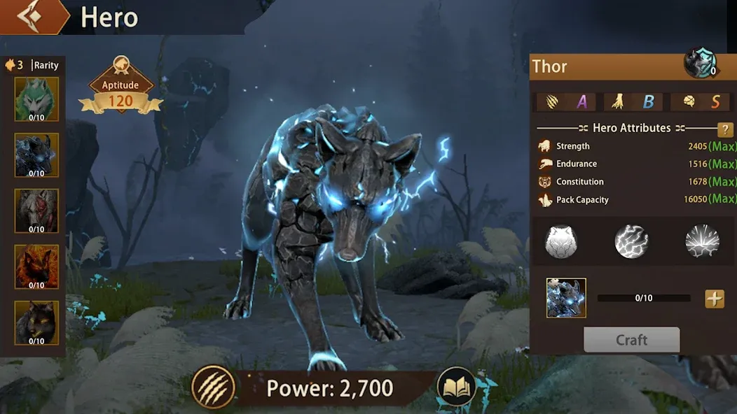 Взломанная Wolf Game: Wild Animal Wars (Вулф Гейм)  [МОД Mega Pack] — полная версия apk на Андроид screen 5