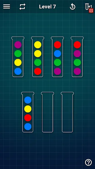 Взлом Ball Sort Puzzle — Color Games (Балл Сорт Пазл)  [МОД Menu] — стабильная версия apk на Андроид screen 1