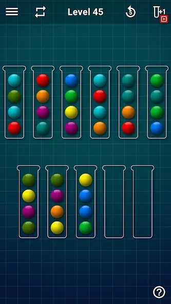 Взлом Ball Sort Puzzle — Color Games (Балл Сорт Пазл)  [МОД Menu] — стабильная версия apk на Андроид screen 2