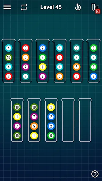 Взлом Ball Sort Puzzle — Color Games (Балл Сорт Пазл)  [МОД Menu] — стабильная версия apk на Андроид screen 4