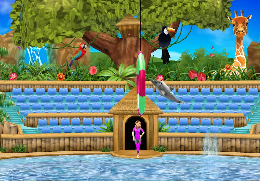 Взлом My Dolphin Show (Май Долфин Шоу)  [МОД Меню] — стабильная версия apk на Андроид screen 1