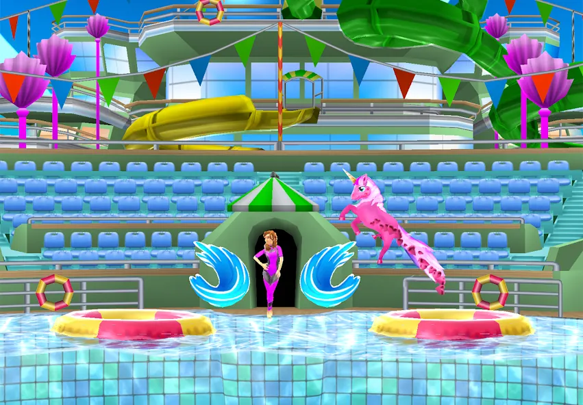 Взлом My Dolphin Show (Май Долфин Шоу)  [МОД Меню] — стабильная версия apk на Андроид screen 2