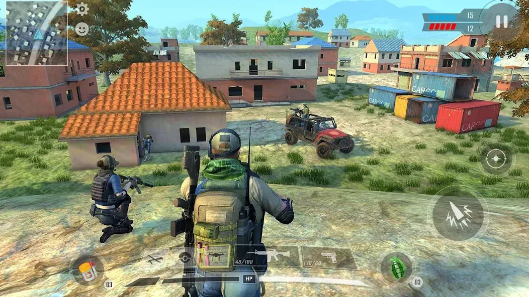 Скачать взломанную Commando War Army Game Offline  [МОД Много монет] — полная версия apk на Андроид screen 3