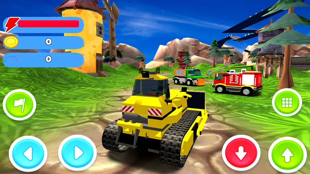 Взлом Toy Truck Drive  [МОД Unlimited Money] — полная версия apk на Андроид screen 1