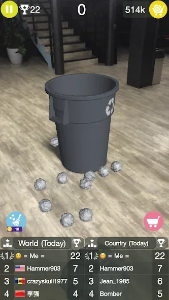 Взлом Paper Bin AR (Папер Бин)  [МОД Много денег] — стабильная версия apk на Андроид screen 2