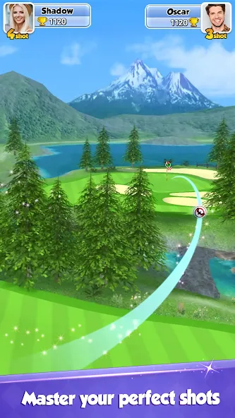 Скачать взломанную Golf Rival — Multiplayer Game (Гольф Ривал)  [МОД Меню] — стабильная версия apk на Андроид screen 3