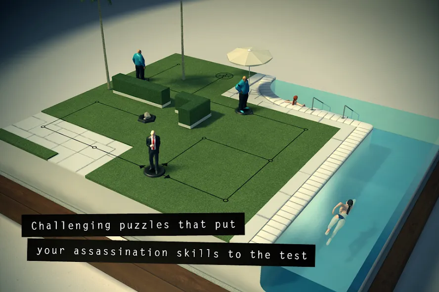 Скачать взлом Hitman GO (Хитман ГО)  [МОД Menu] — стабильная версия apk на Андроид screen 2