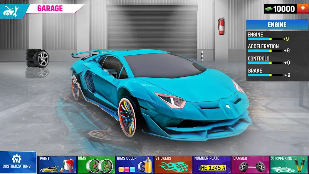 Скачать взлом GT Car Stunt : Ramp Car Stunts (ДжиТи Кар Стант)  [МОД Mega Pack] — последняя версия apk на Андроид screen 4