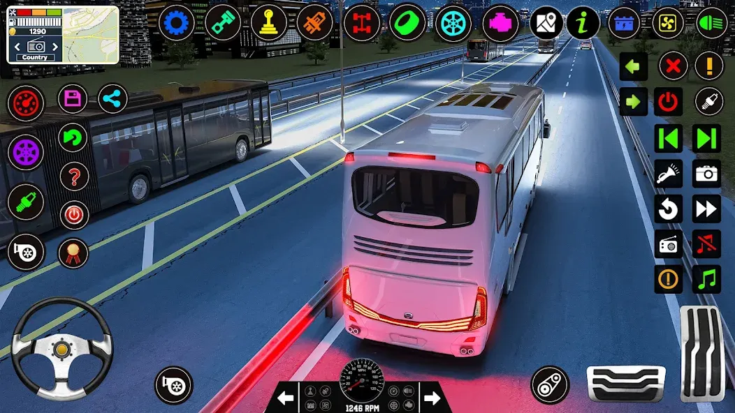 Взлом Bus Driving Games 3D: Bus Game  [МОД Все открыто] — последняя версия apk на Андроид screen 1