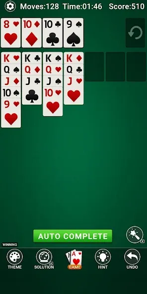 Взломанная Solitaire Classic — 2024 (Солитер Классик)  [МОД Unlimited Money] — полная версия apk на Андроид screen 5